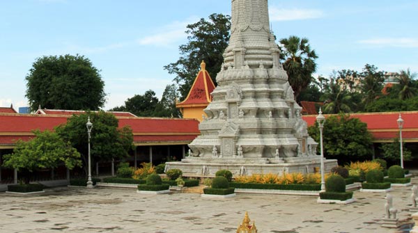 The Royal Palace of Cambodia in Phnom Penh