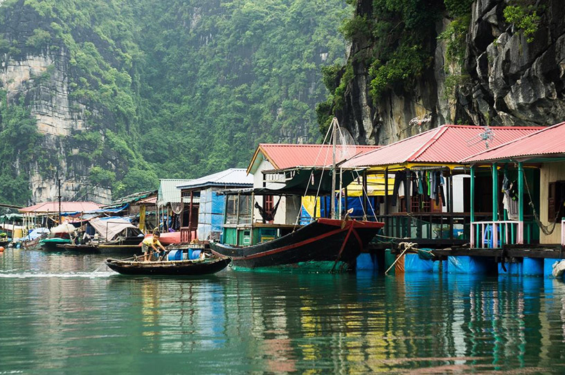 Fishing Villages in Halong Bay