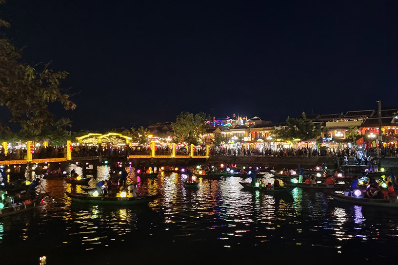 Boat Ride on the Hoai River